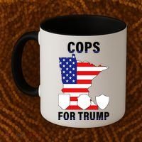 Cops For Trump Coffee Mug thumb 2