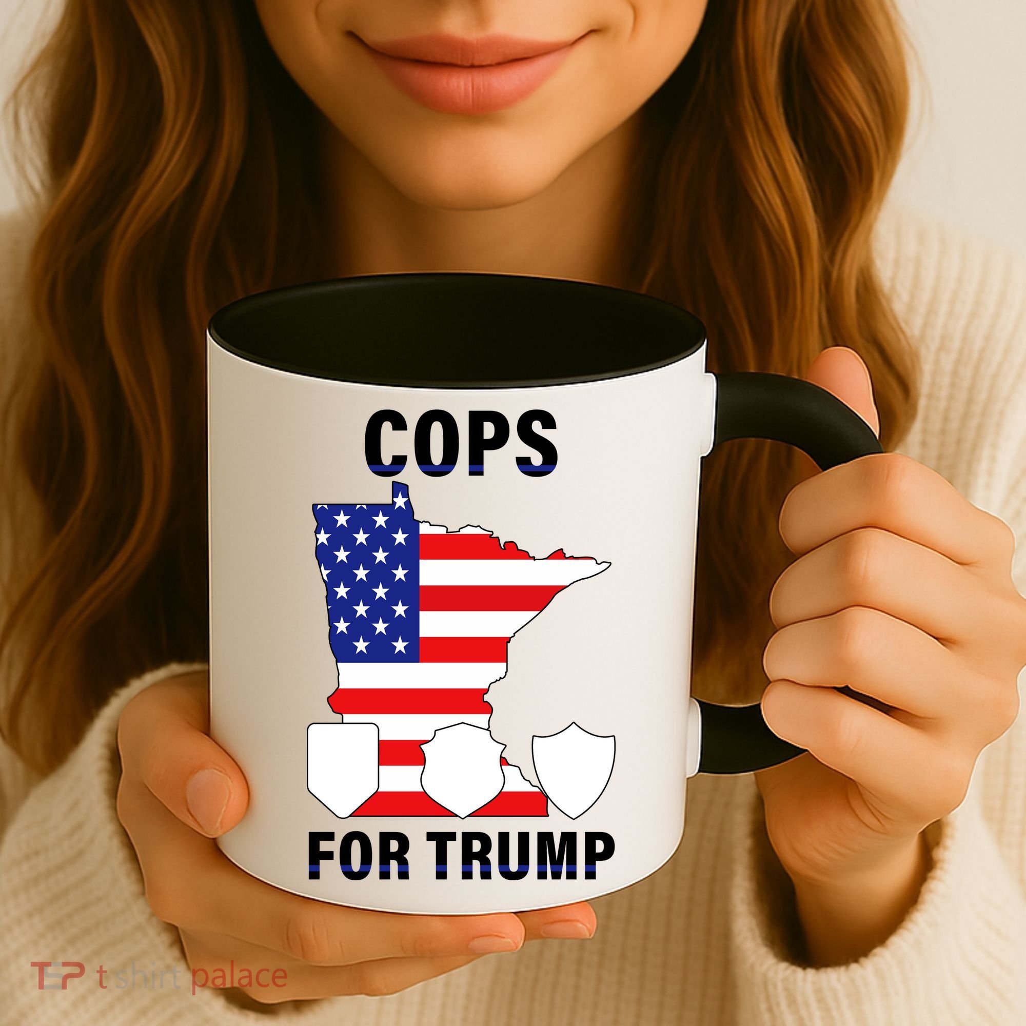 Cops For Trump Coffee Mug