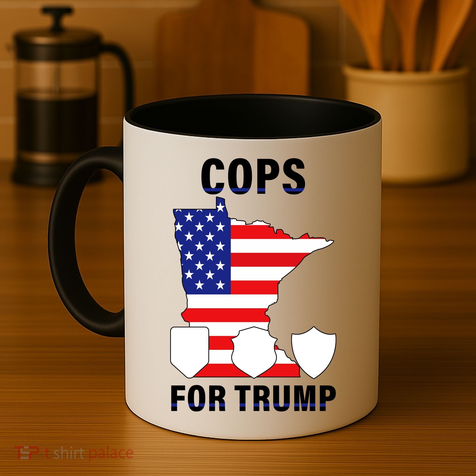 Cops For Trump Coffee Mug