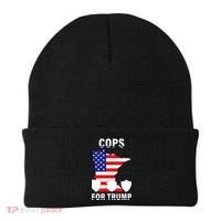 Cops For Trump Beanie thumb 0