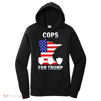 Cops For Trump Women's Hoodie