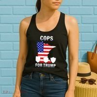 Cops For Trump Women's Tank Top thumb 2