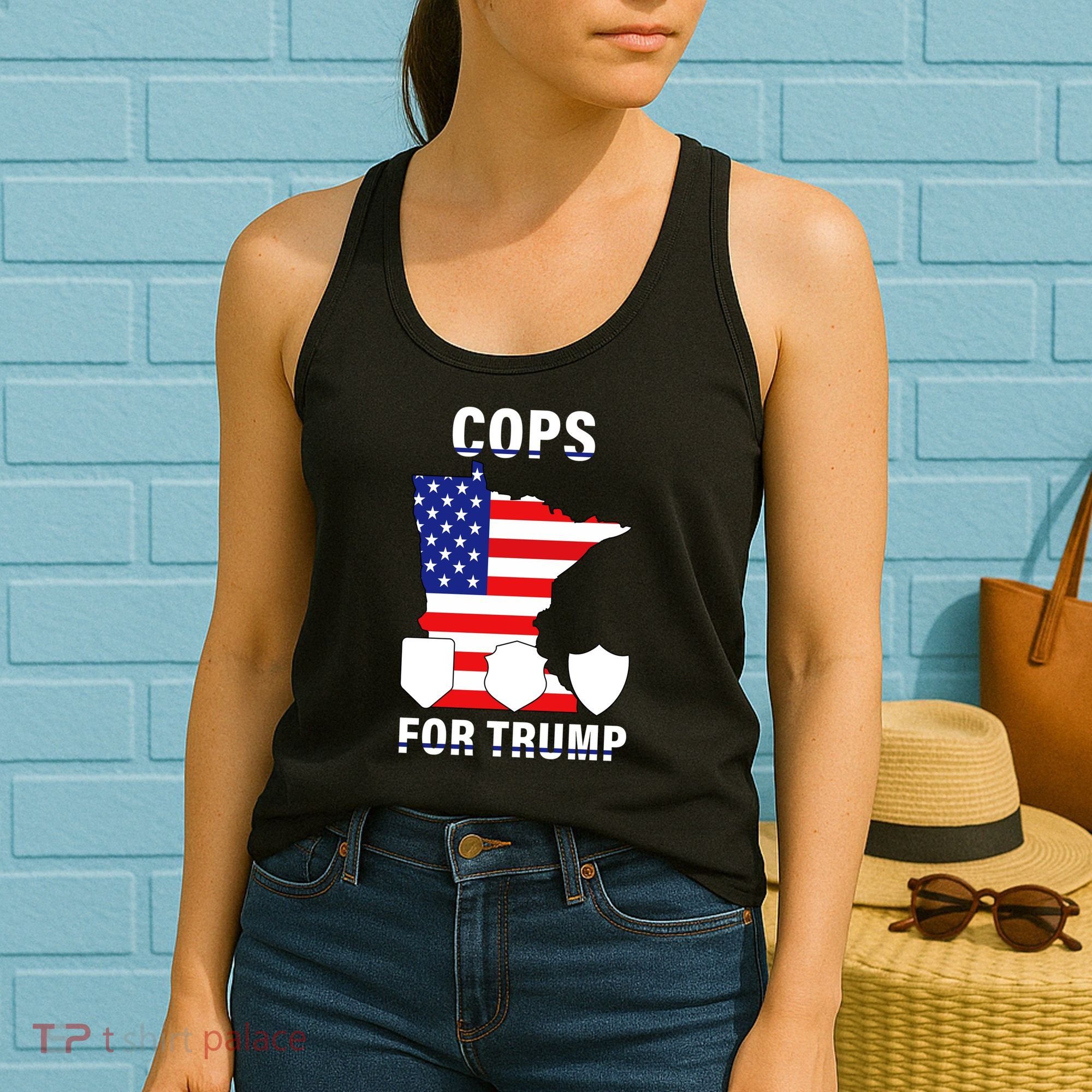 Cops For Trump Women's Tank Top