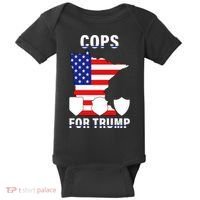 Cops For Trump Baby Bodysuit thumb 0