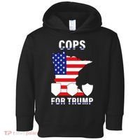 Cops For Trump Toddler Hoodie thumb 0