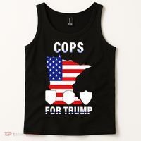 Cops For Trump Tank Top thumb 2