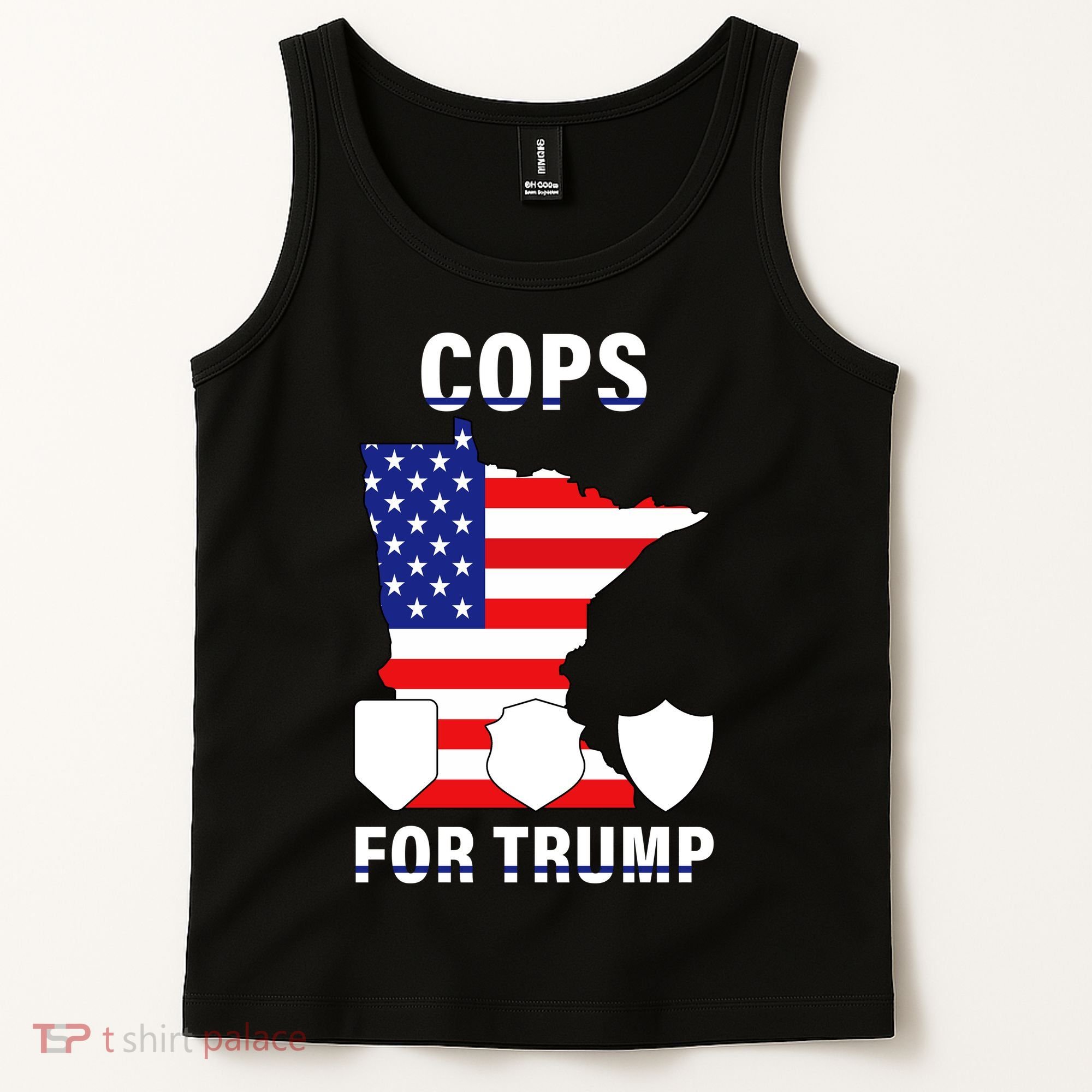 Cops For Trump Tank Top