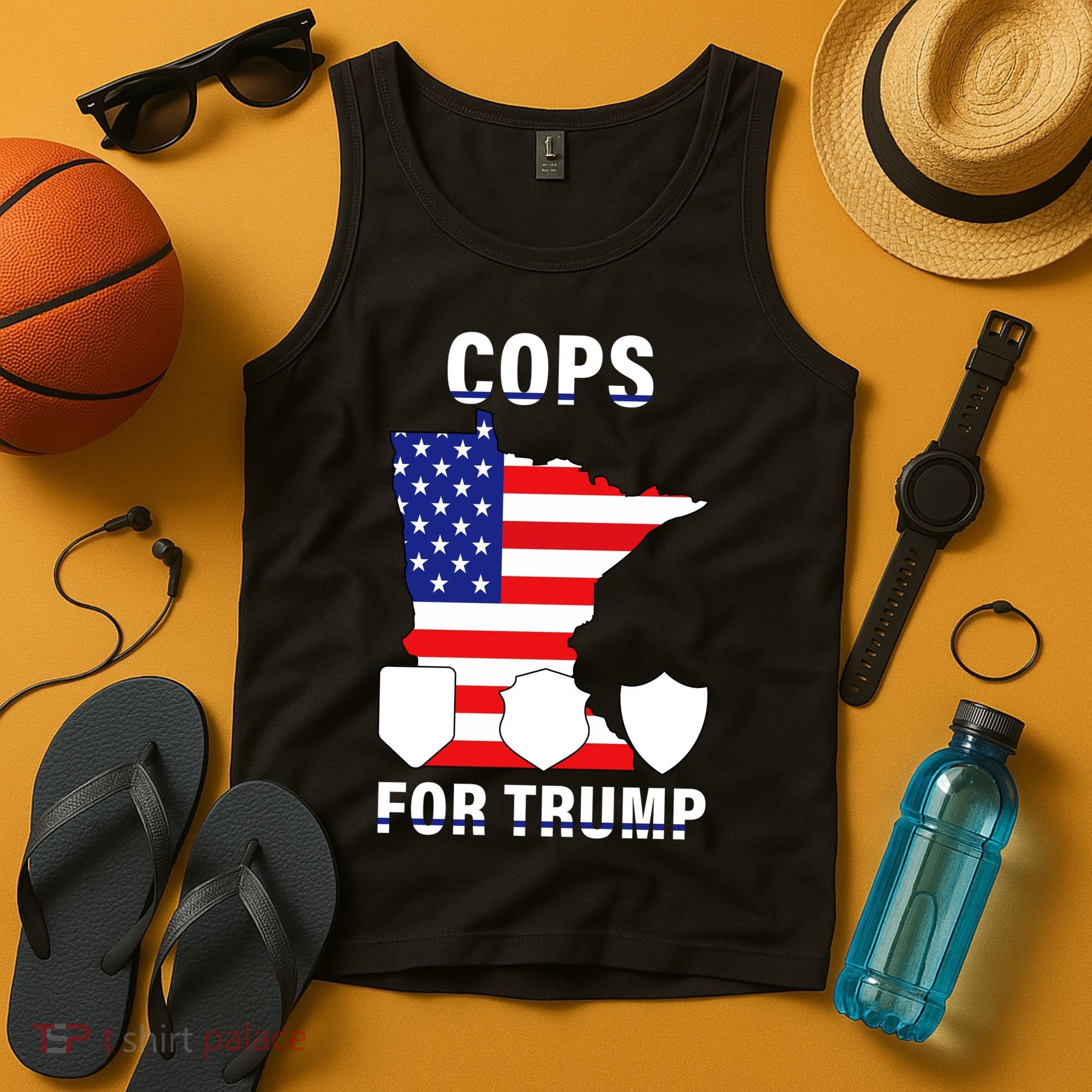 Cops For Trump Tank Top