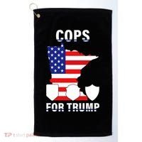 Cops For Trump Golf Towel thumb 0
