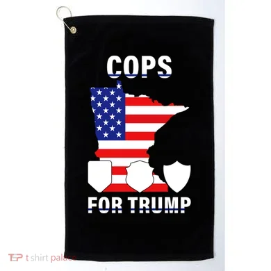 Cops For Trump Golf Towel