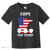 Cops For Trump Toddler T-Shirt thumb 0
