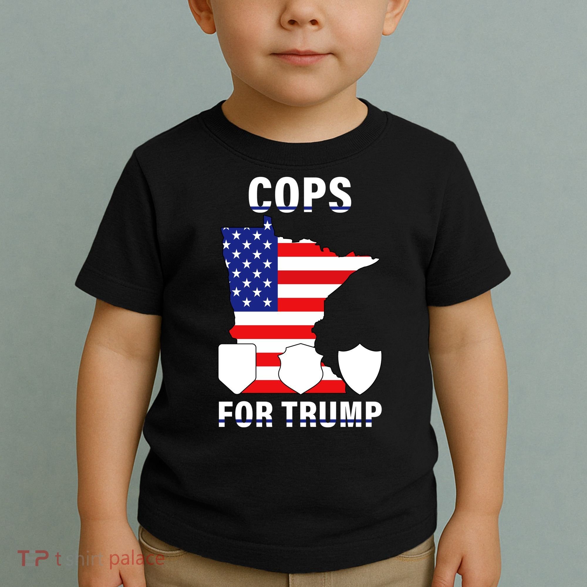 Cops For Trump Toddler T-Shirt