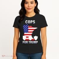 Cops For Trump Women's T-Shirt thumb 4