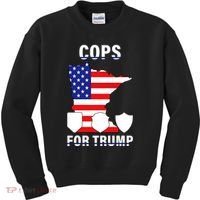 Cops For Trump Kids Sweatshirt thumb 0
