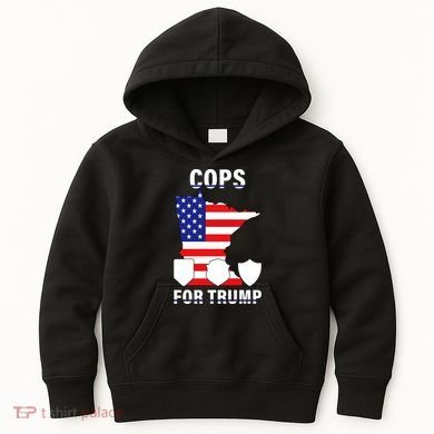 Cops For Trump Kids Hoodie