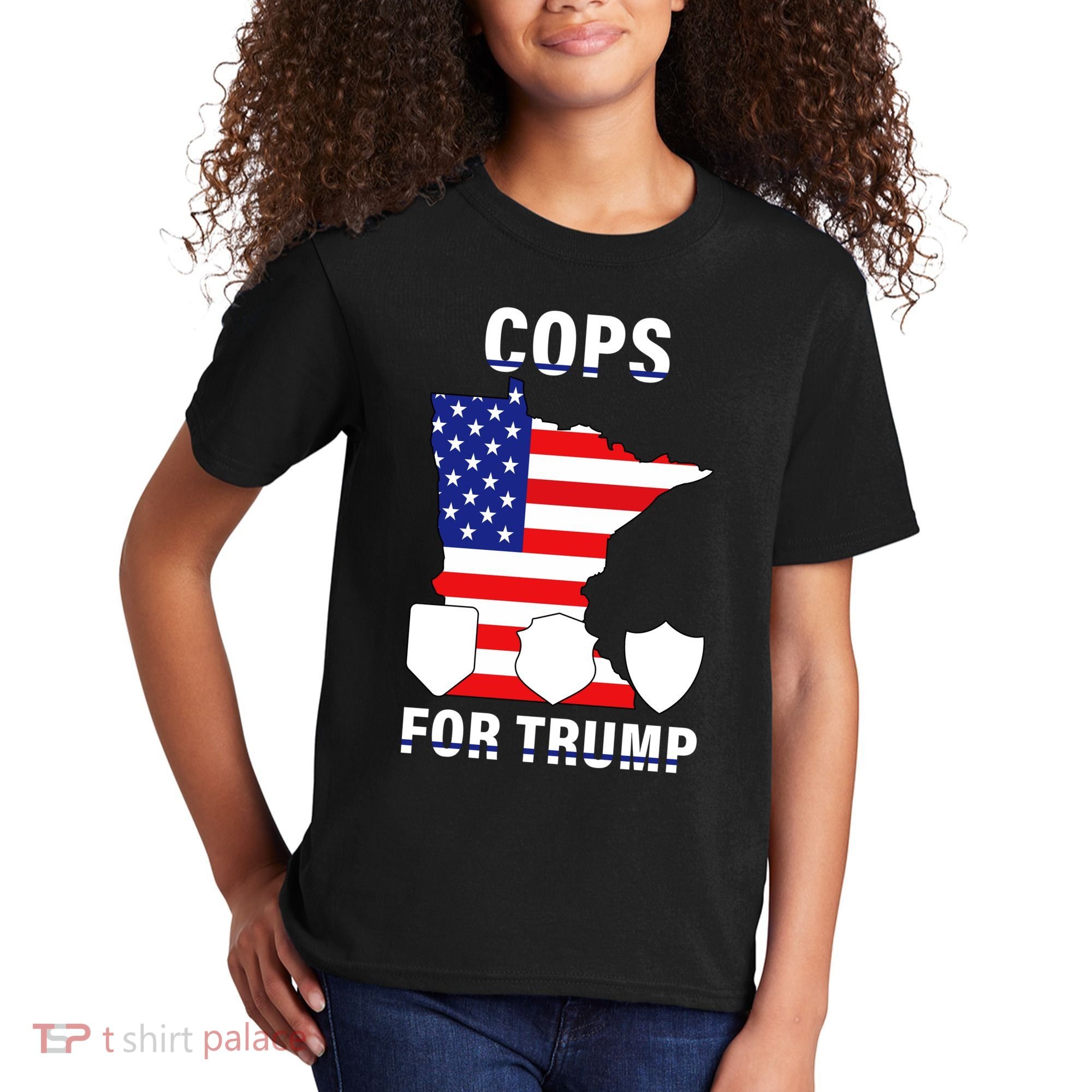 Cops For Trump Kids T-Shirt