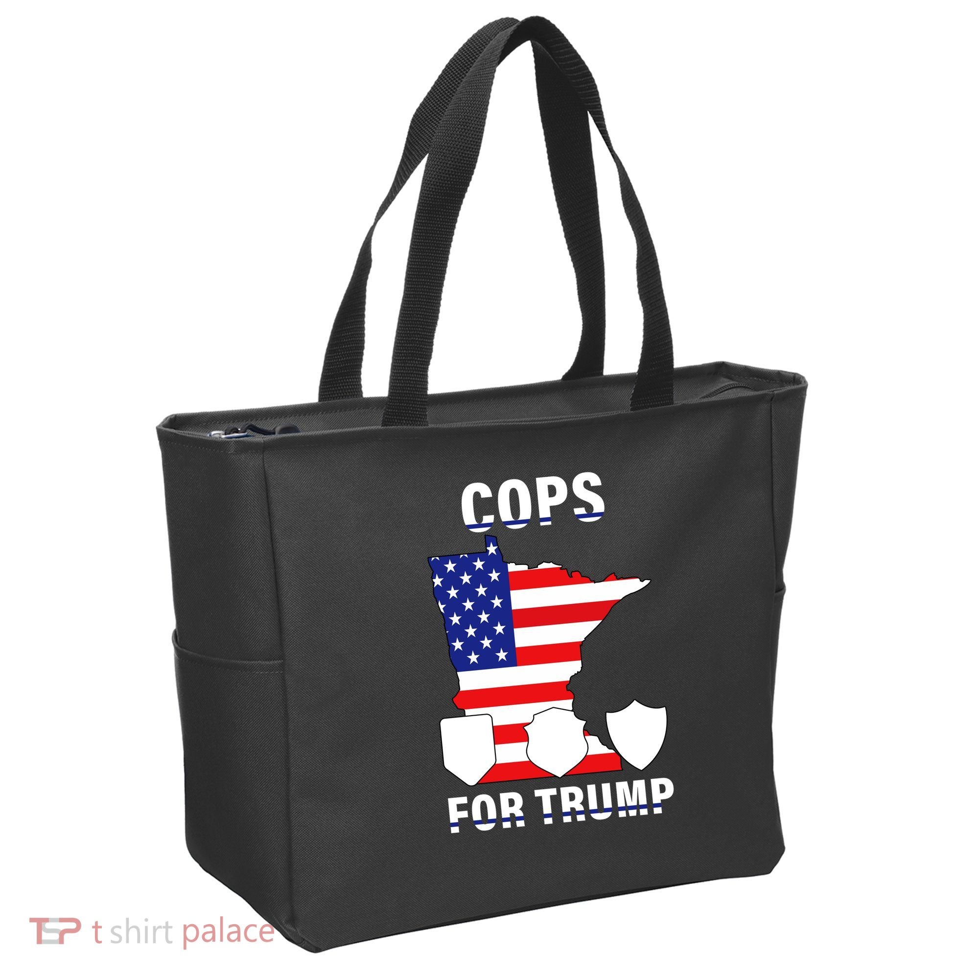 Cops For Trump Tote Bag