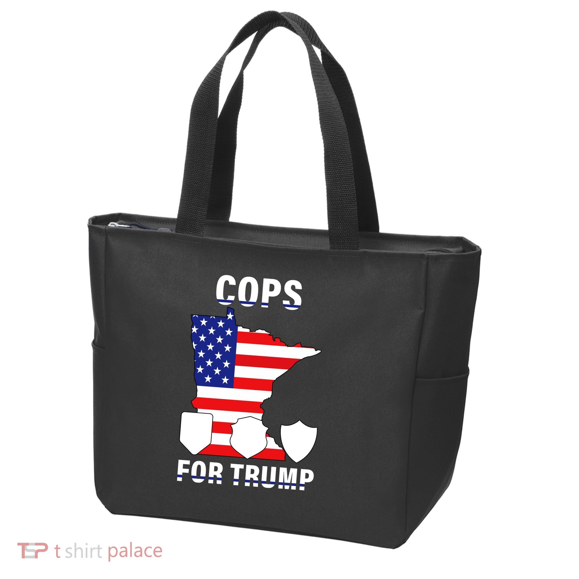 Cops For Trump Tote Bag