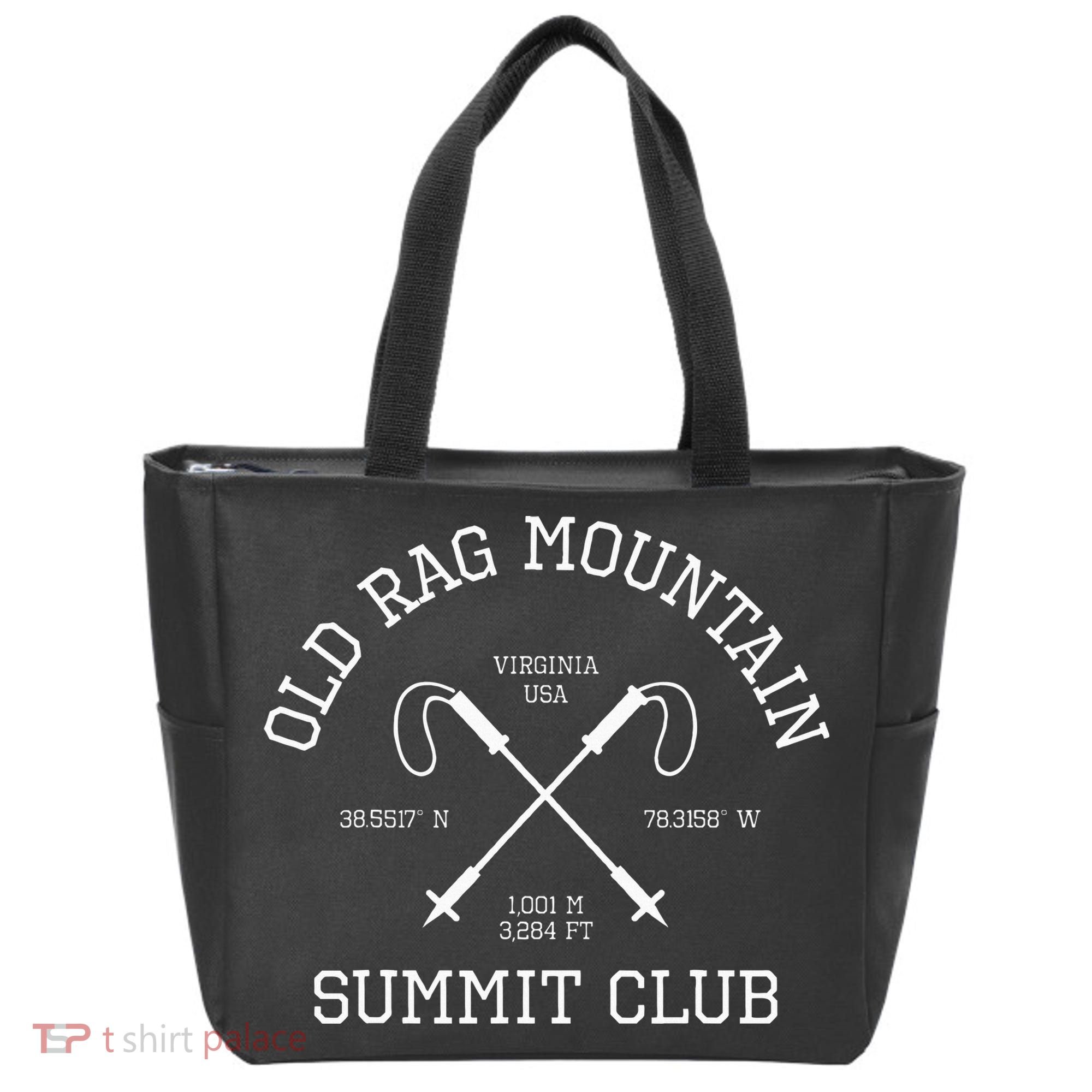Climbed Old Rag Mountain Summit Club Hike Virginia Usa Tote Bag