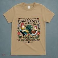 City Of Riverside California Royal Rooster Brand T-Shirt thumb 5