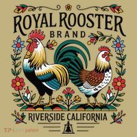City Of Riverside California Royal Rooster Brand T-Shirt thumb 7