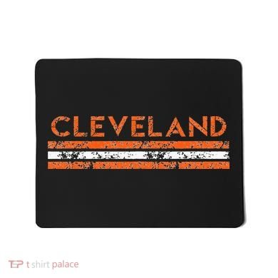 Cleveland Ohio Retro Vintage Weathered Mousepad