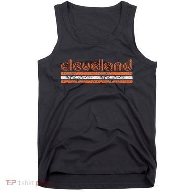 Cleveland Ohio Retro Vintage Weathered Tank Top