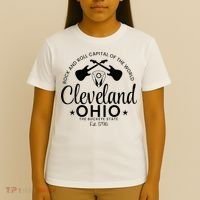 Cleveland Ohio Rock And Roll Capital Est 1796 Souvenir T-Shirt thumb 4