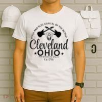 Cleveland Ohio Rock And Roll Capital Est 1796 Souvenir T-Shirt thumb 6