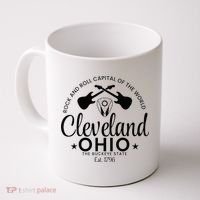 Cleveland Ohio Rock And Roll Capital Est 1796 Souvenir Coffee Mug thumb 0