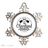 Cleveland Ohio Rock And Roll Capital Est 1796 Souvenir Ornament thumb 0