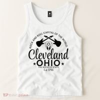 Cleveland Ohio Rock And Roll Capital Est 1796 Souvenir Tank Top thumb 2