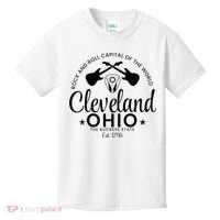 Cleveland Ohio Rock And Roll Capital Est 1796 Souvenir Kids T-Shirt thumb 0
