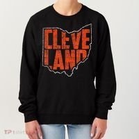 Cleveland Ohio Retro Souvenir Women's Sweatshirt thumb 0