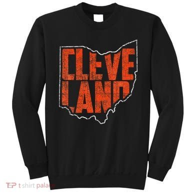 Cleveland Ohio Retro Souvenir Sweatshirt
