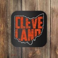 Cleveland Ohio Retro Souvenir Coaster thumb 0