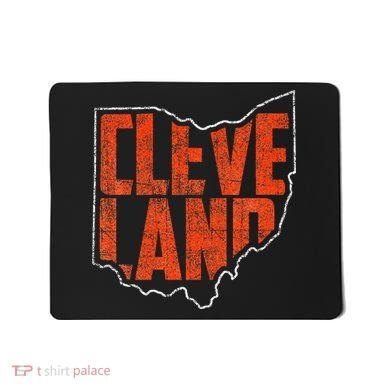 Cleveland Ohio Retro Souvenir Mousepad