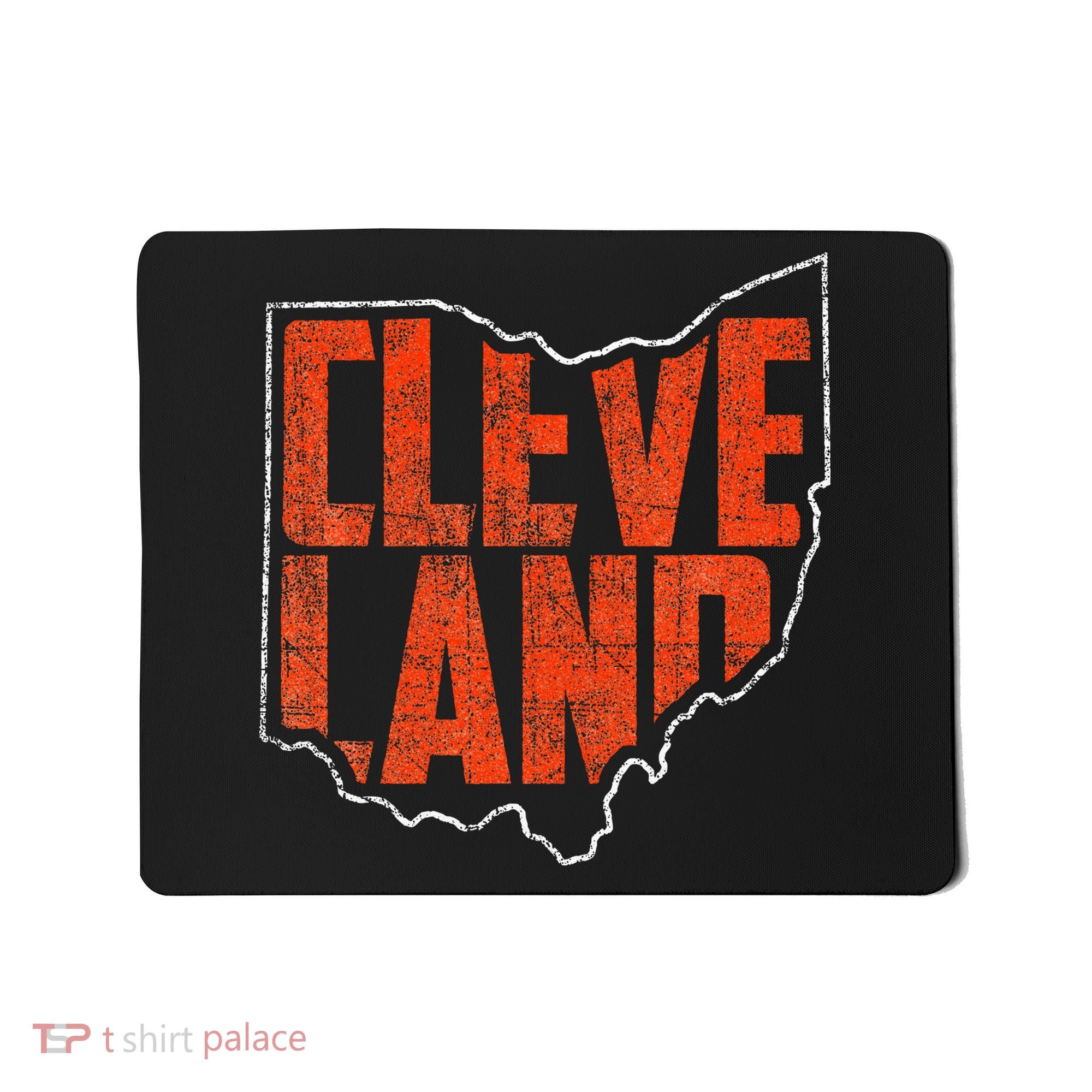Cleveland Ohio Retro Souvenir Mousepad