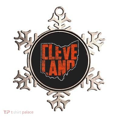 Cleveland Ohio Retro Souvenir Ornament