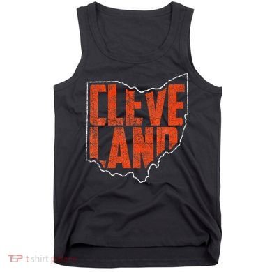 Cleveland Ohio Retro Souvenir Tank Top