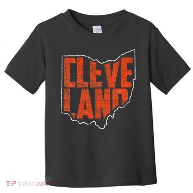 Cleveland Ohio Retro Souvenir Toddler T-Shirt