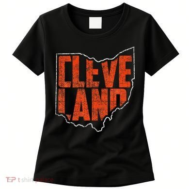 Cleveland Ohio Retro Souvenir Women's T-Shirt