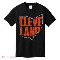 Cleveland Ohio Retro Souvenir Kids T-Shirt thumb 0