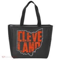 Cleveland Ohio Retro Souvenir Tote Bag thumb 0