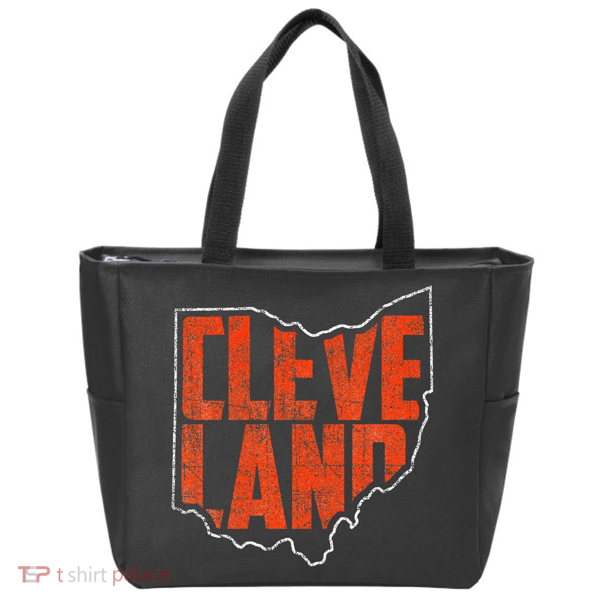 Cleveland Ohio Retro Souvenir Tote Bag