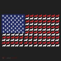 Corgi American Dog Flag Beanie thumb 2