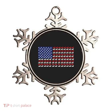 Corgi American Dog Flag Ornament