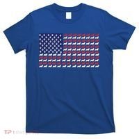 Corgi American Dog Flag T-Shirt thumb 0
