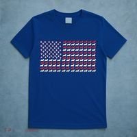 Corgi American Dog Flag T-Shirt thumb 5