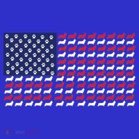 Corgi American Dog Flag Visor thumb 3